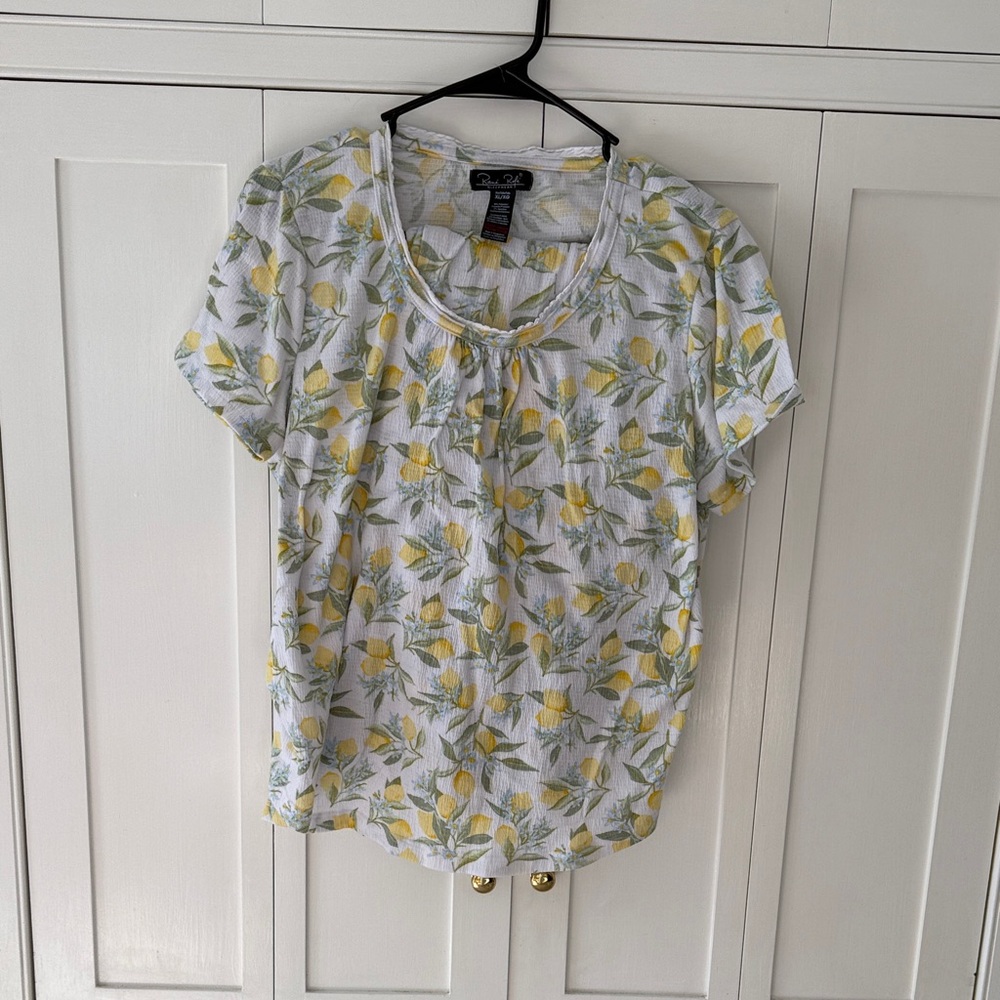 René Rofe  Yellow Lemon Print XL